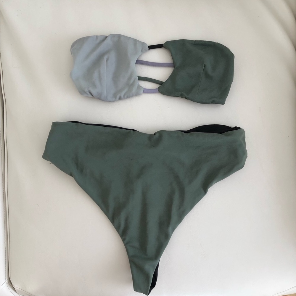 Indah Colorblock 2 Piece Bikini